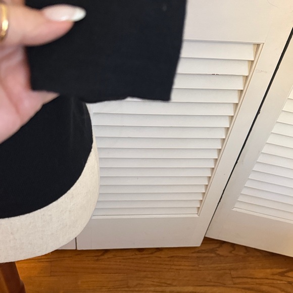 Elegant Black Women's Quarter-Zip Ski Sweater with Rhinestone Zipper - Picture 5 of 6